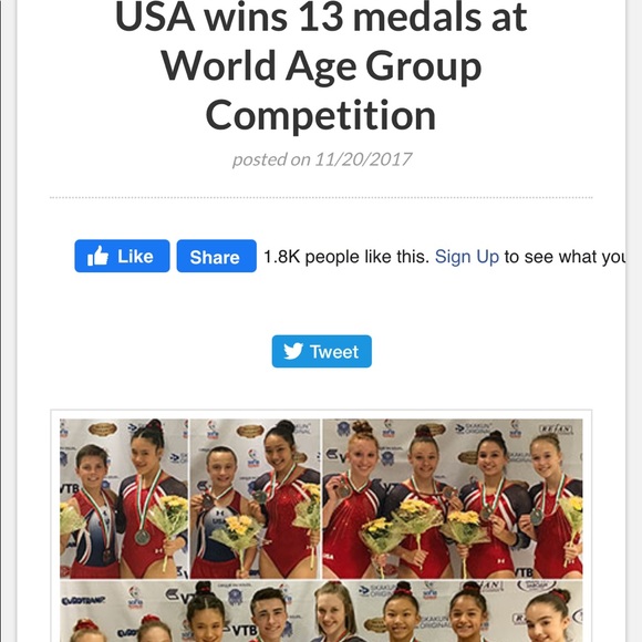 Hand signature from World Champion Gymnast - Picture 3 of 9